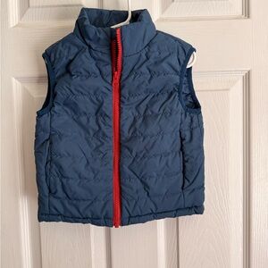 Tucker + Tate Navy Vest with Red Accents